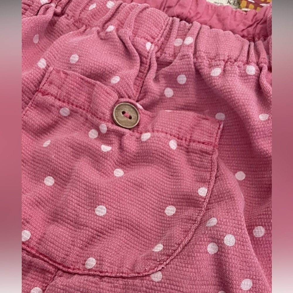 Zara Pink Polka Dot Romper Size 2/3 - Picture 2 of 5
